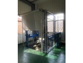 液压升降货梯，导轨链条式